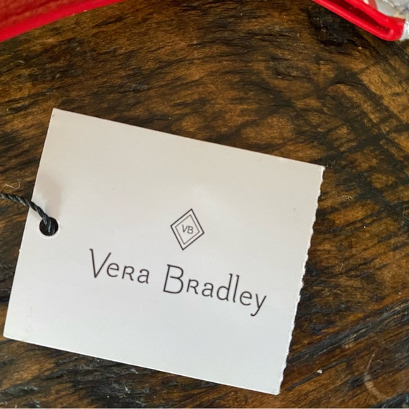 Vera Bradley Keep a Secret Luggage Tag Candy Canes New With Tags - Picture 6 of 9